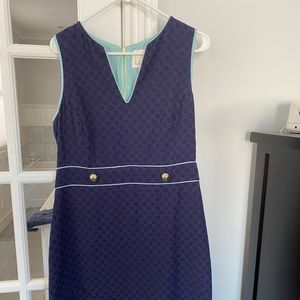 Sail to Sable sleeveless navy dress size 10